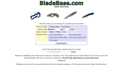 Desktop Screenshot of bladebase.com